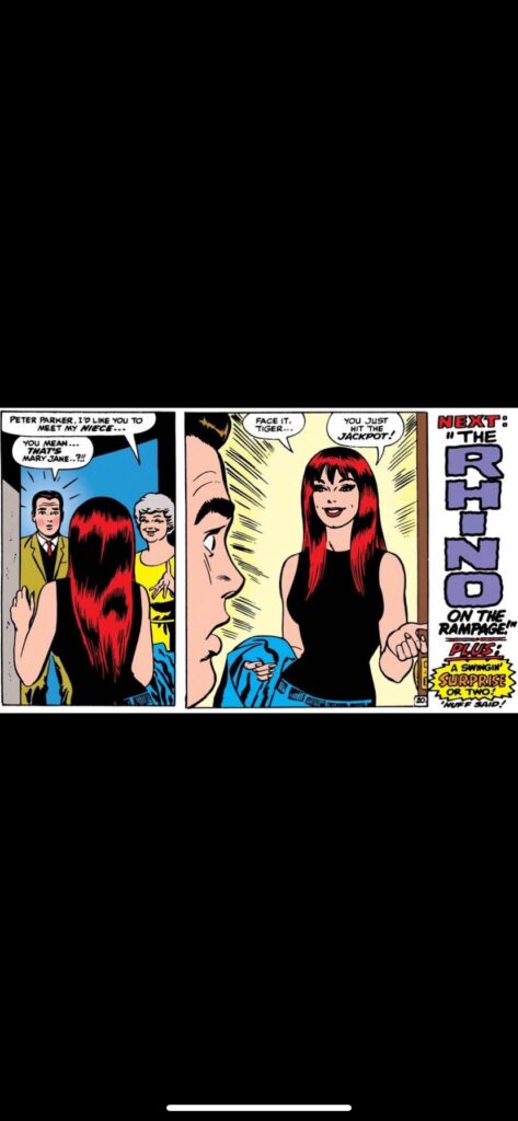 First Appearance Mary Jane Watson